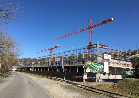 LIPO Park Schaffhausen - Das Fachmarkt und Dienstleistungs- zentrum von Schaffhausen. Erstvermietung von diversen Verkaufs-/, Gastro-/ und Dienstleistungsflächen.