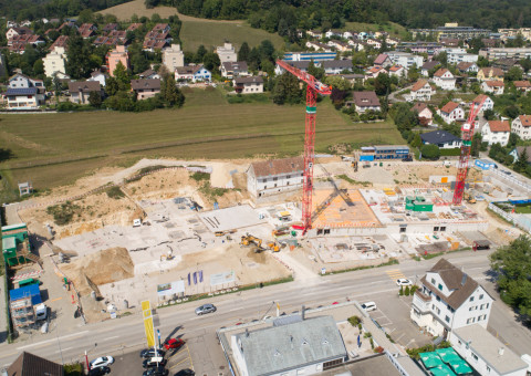 Herzlich Willkommen in der Wohnüberbauung "Gloggeguet" in Schaffhausen-Herblingen