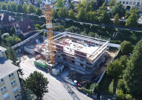 Projekt Ankündigung! An äusserst zentraler Wohnlage in Neuhausen entsteht die Wohnüberbauung «zum Rosenpark».