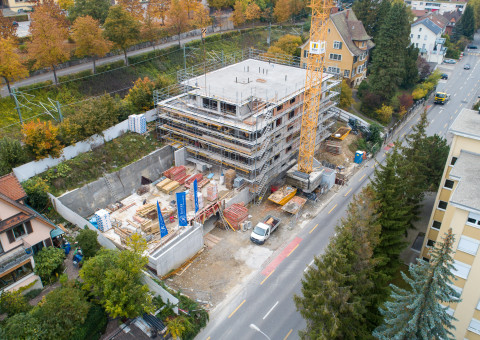 Vermarktungsstart der Wohnüberbauung "zum Rosenpark" in 8212 Neuhausen am Rheinfall - www.zum-rosenpark.ch